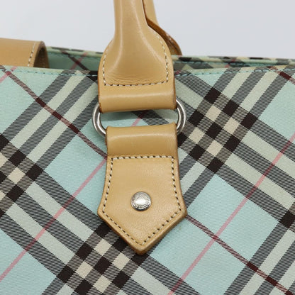 Burberry Nova Check Tote Nylon, BLUE, NYLON, Tote bag