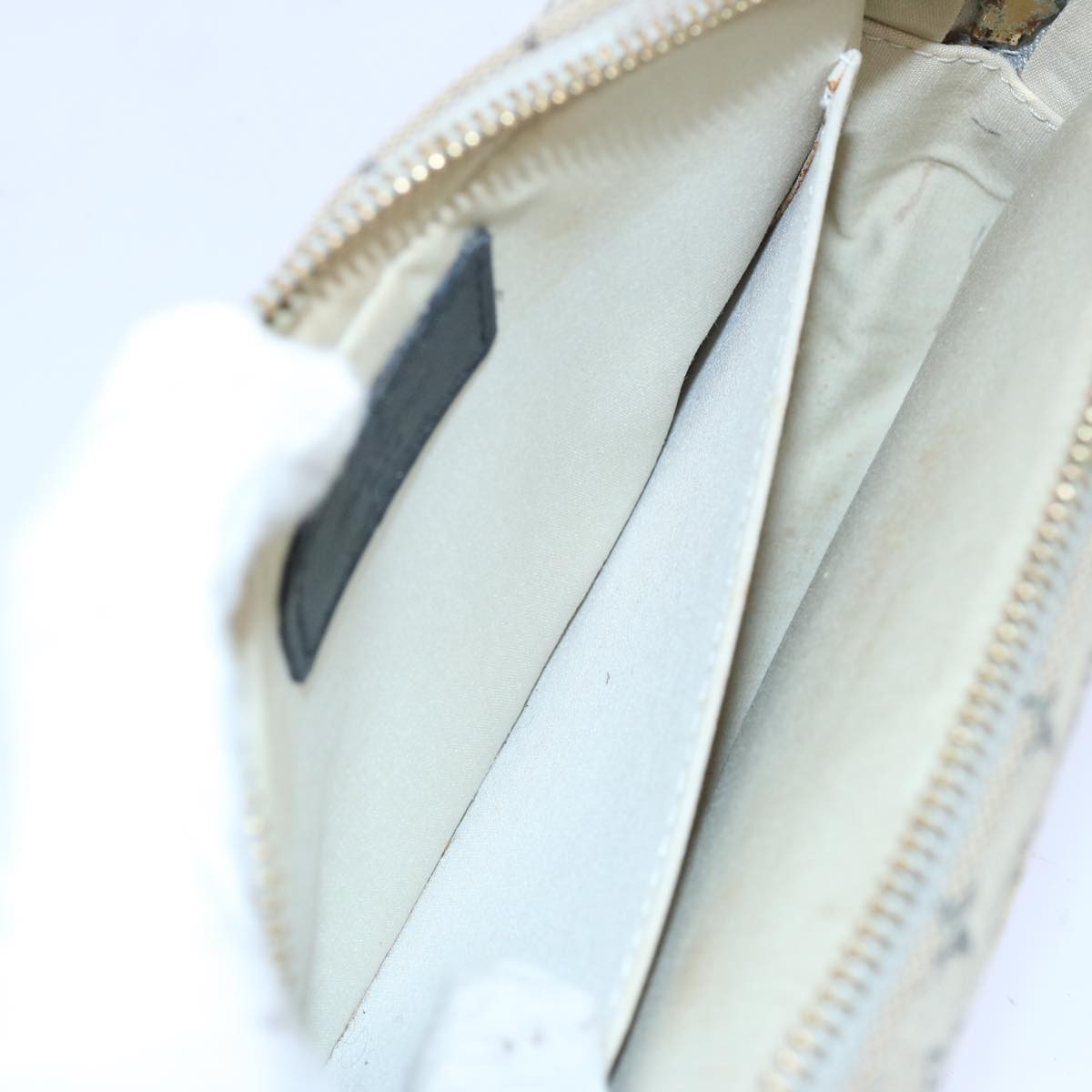 Louis Vuitton Juliette Crossbody Bag Mini Lin, BLUE, CANVAS, Shoulder bag