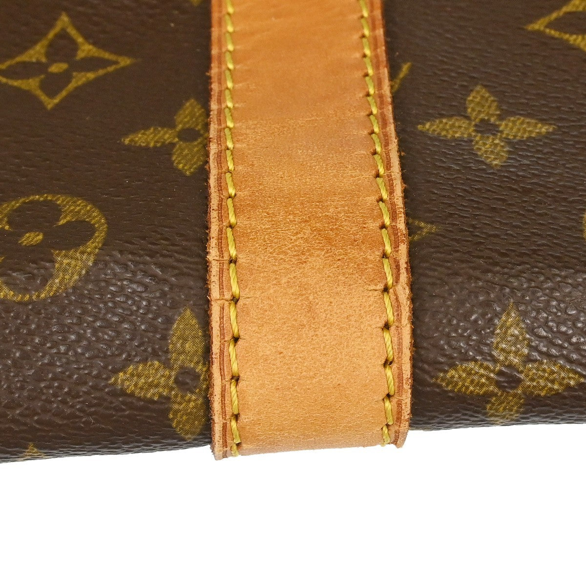 Louis Vuitton Keepall Bandouliere Bag Monogram Canvas, Brown, Canvas, Travel Bag