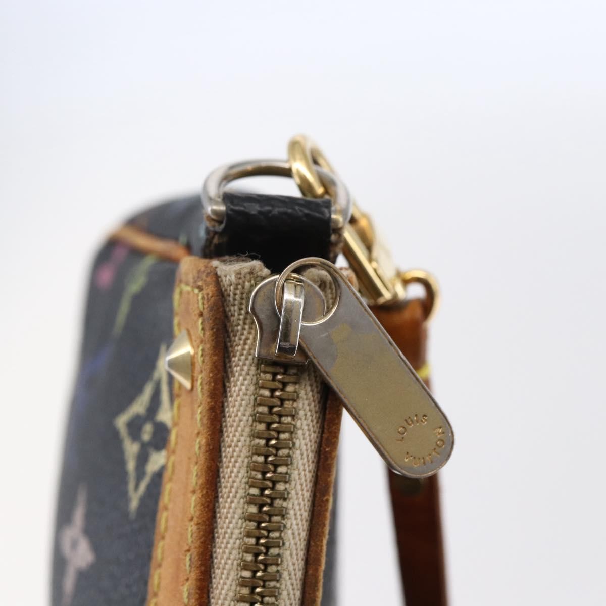 Louis Vuitton Pochette Accessoires Monogram Multicolor, MULTICOLOUR, CANVAS, Clutche & pouche