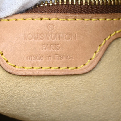 Louis Vuitton Looping Handbag Monogram Canvas, BROWN, CANVAS, Shoulder bag