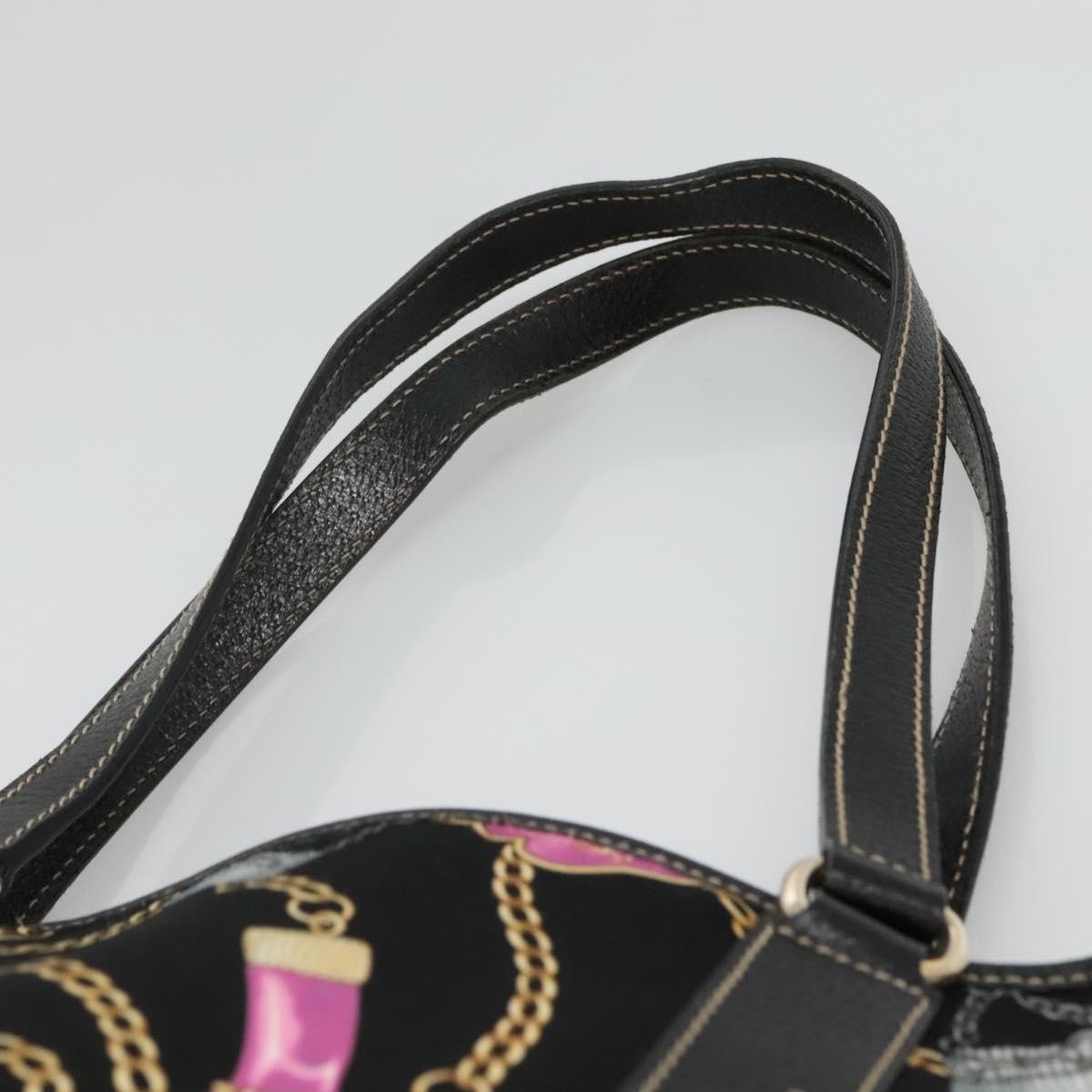 Gucci Charmy Tote Satin, BLACK, SATIN, Tote bag