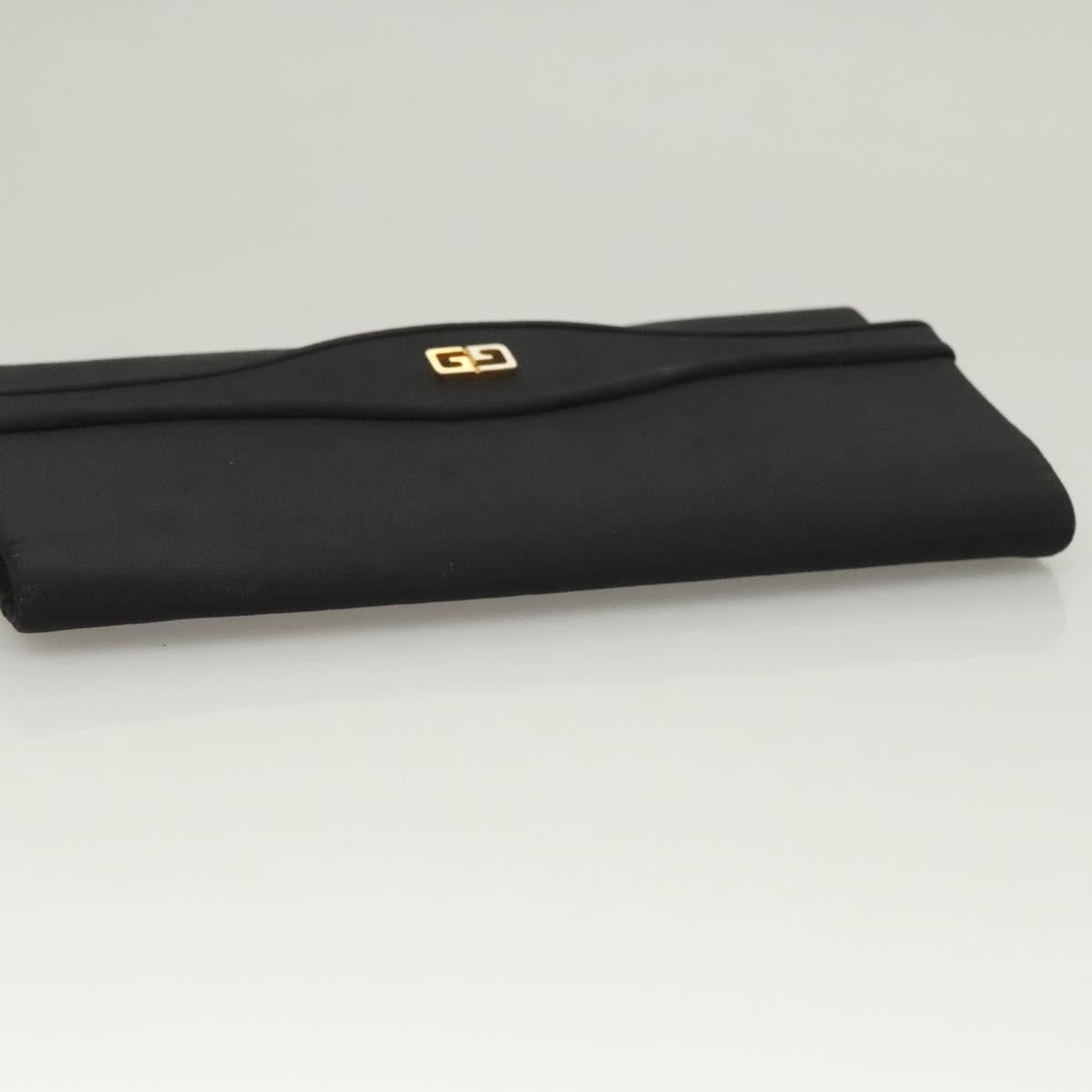 Gucci Pochette Nylon, BLACK, NYLON, Clutche & pouche