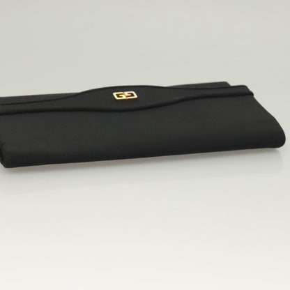 Gucci Pochette Nylon, BLACK, NYLON, Clutche & pouche
