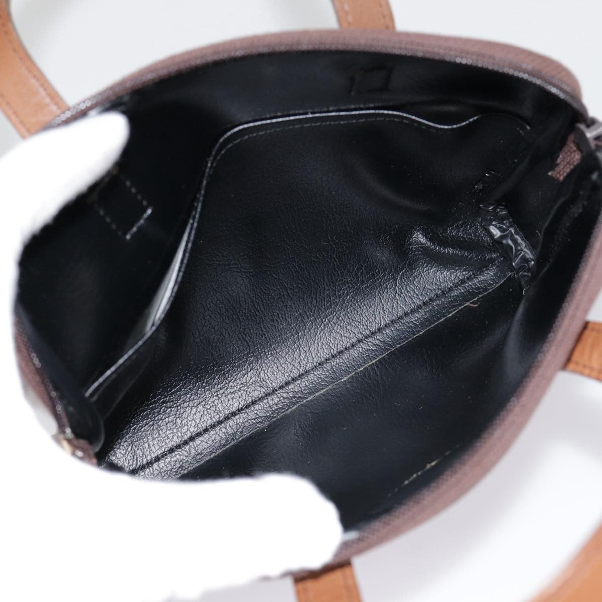 Burberry Nova Check Bowling Bag Canvas, BEIGE, CANVAS, Handbag