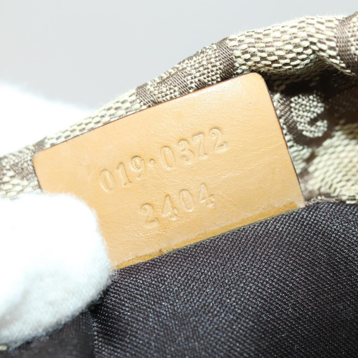 Gucci Drawstring Backpack GG Canvas, BEIGE, CANVAS, Backpack