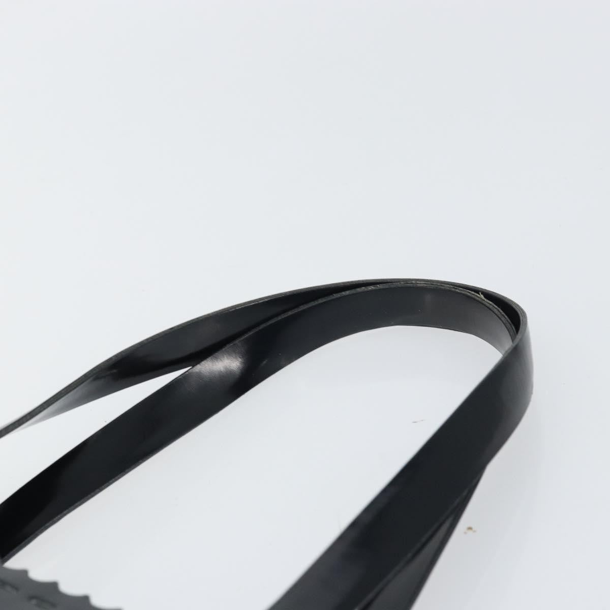 Prada Vintage Tote Tessuto with Leather, BLACK, PATENT_LEATHER, Tote bag