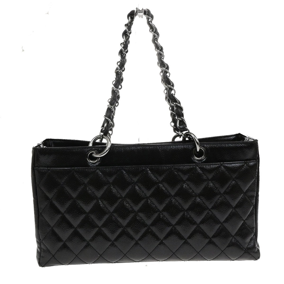 Chanel Reissue 2.55 Tote Quilted Patent, BLACK, PATENT_LEATHER, Tote bag