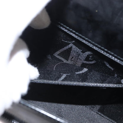 Salvatore Ferragamo Gancini Shoulder Bag Leather, BLACK, LEATHER, Shoulder bag