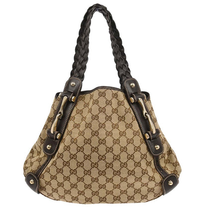 Gucci Pelham Shoulder Bag GG Canvas, BEIGE, CANVAS, Shoulder bag