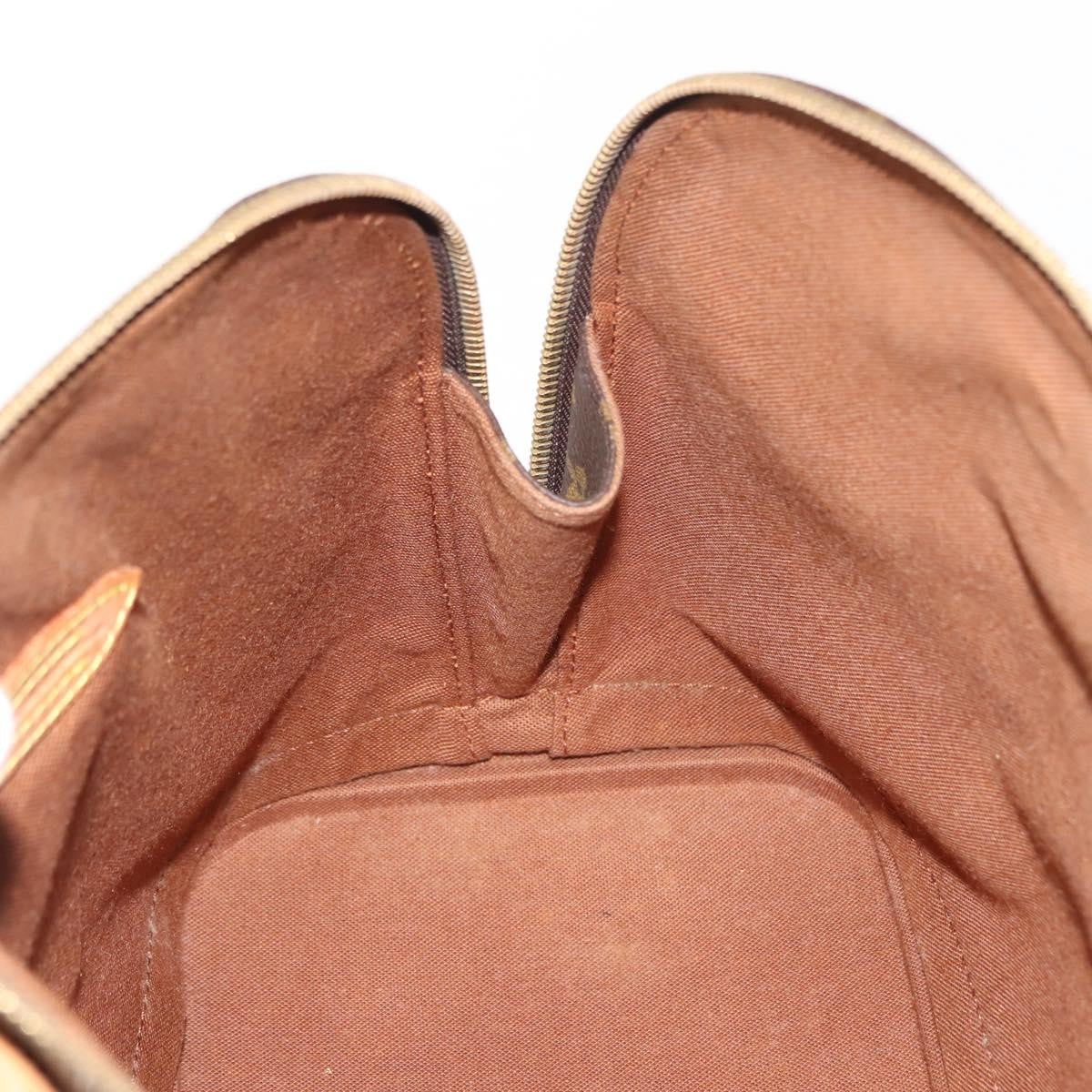 Louis Vuitton Alma Handbag Monogram Canvas, BROWN, CANVAS, Handbag