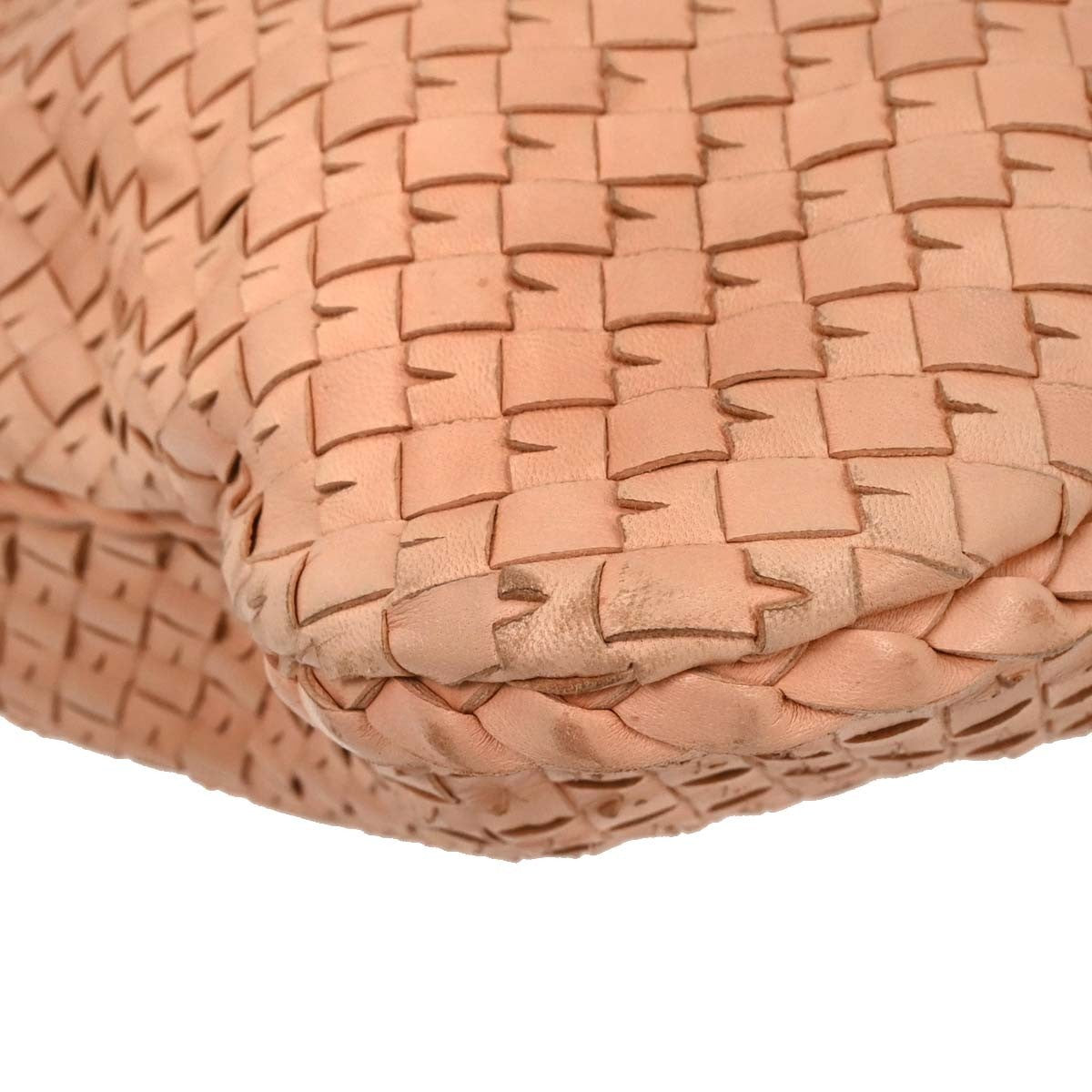 Bottega Veneta Veneta Hobo Intrecciato Nappa, PINK, LEATHER, Handbag