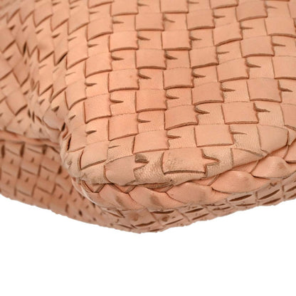 Bottega Veneta Veneta Hobo Intrecciato Nappa, PINK, LEATHER, Handbag