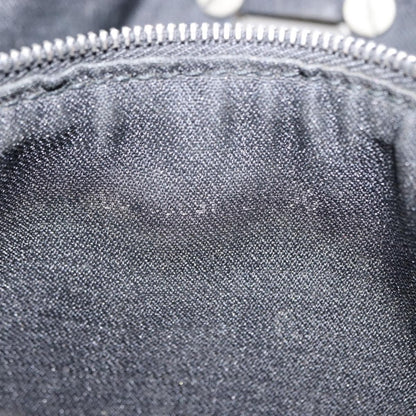 Fendi Vintage Shoulder Bag Leather, BLACK, LEATHER, Shoulder bag