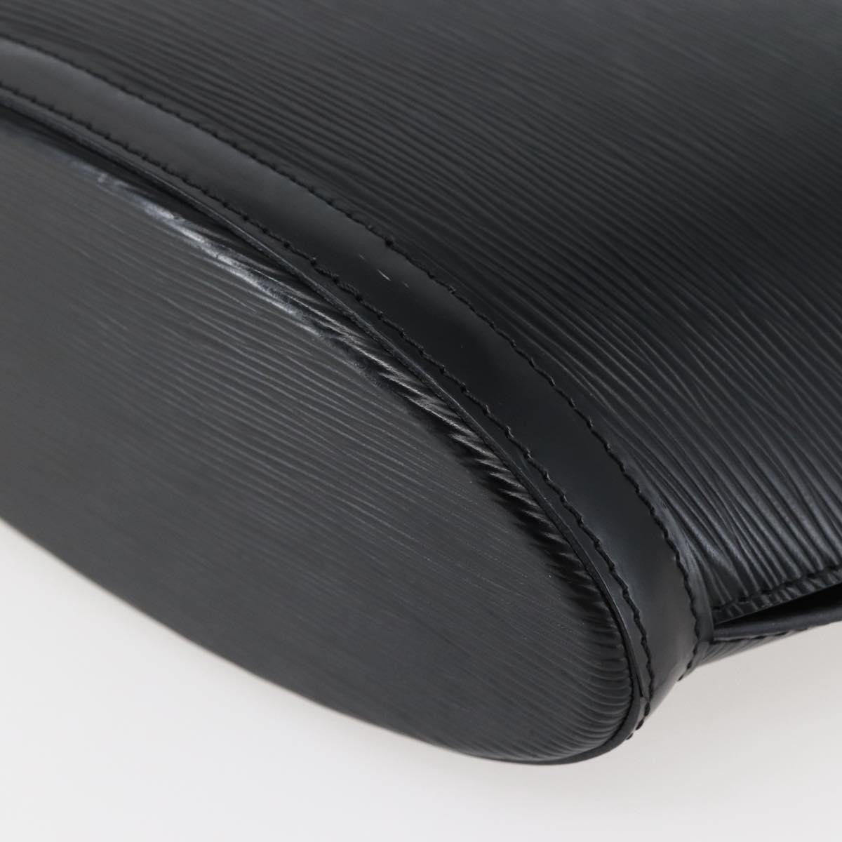 Louis Vuitton Saint Jacques Handbag Epi Leather, BLACK, LEATHER, Handbag