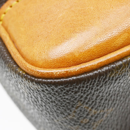 Louis Vuitton Marly Dragonne Clutch Monogram Canvas, Brown, Canvas, Clutch