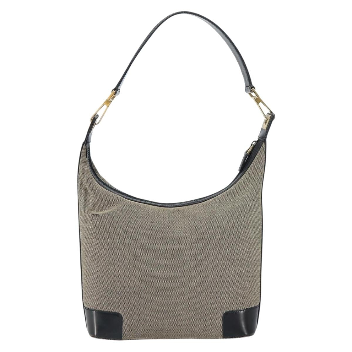 Gucci Zip Hobo Canvas, BEIGE, CANVAS, Shoulder bag