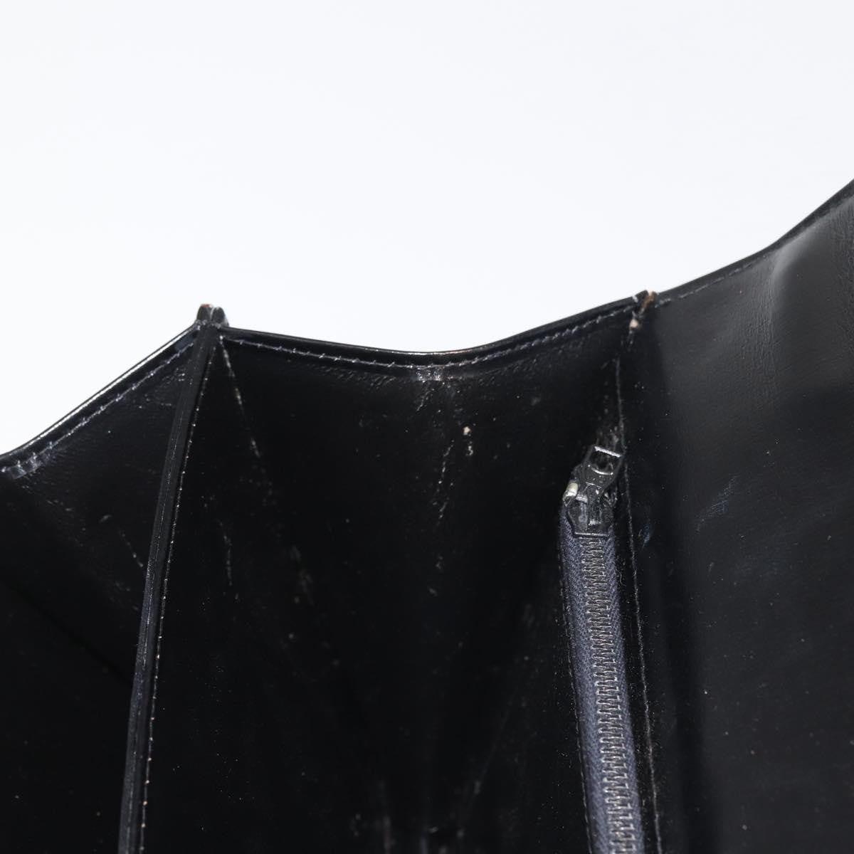 Gucci 1973 Flap Top Handle Bag Leather, BLACK, LEATHER, Handbag