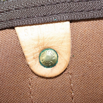 Louis Vuitton Keepall Bag Monogram Canvas, BROWN, CANVAS, Travel bag
