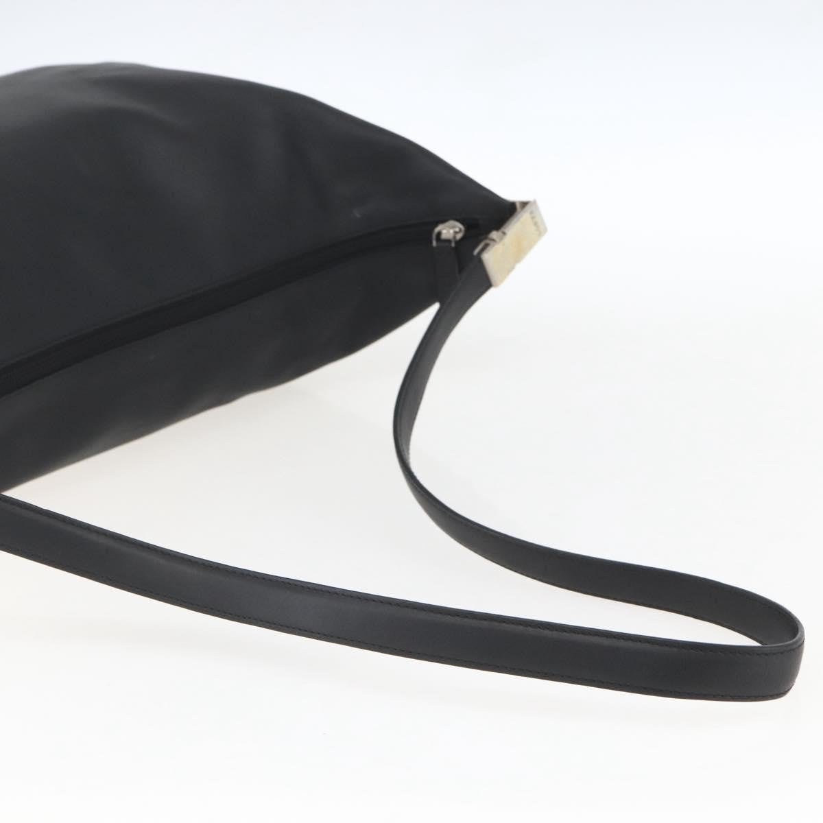 Loewe Vintage Shoulder Bag Leather, BLACK, LEATHER, Shoulder bag