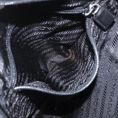 Prada Vintage Shoulder Bag Tessuto, BLACK, NYLON, Shoulder bag