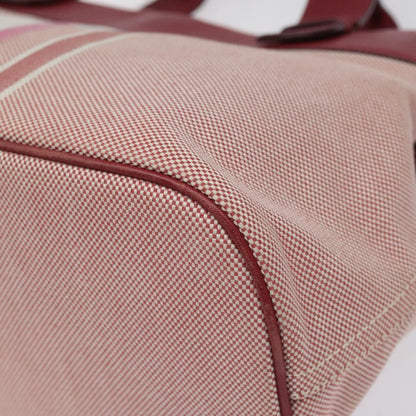 Loewe Anagram handbag Canvas, PINK, CANVAS, Handbag