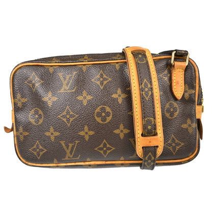 Louis Vuitton Pochette Marly Bandouliere Bag Monogram Canvas, Brown, Canvas, Shoulder Bag