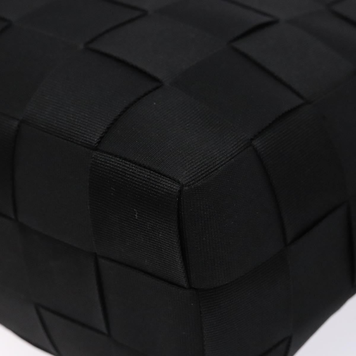 Salvatore Ferragamo Vintage Handbag Canvas, BLACK, CANVAS, Handbag