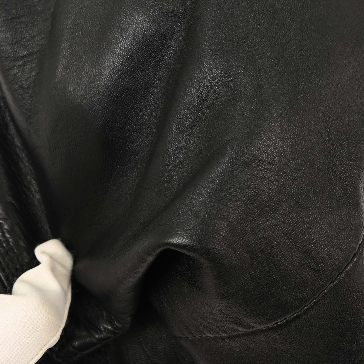 Loewe Anagram Logo Nappa Aire Hand Bag Leather, BLACK, LEATHER, Handbag