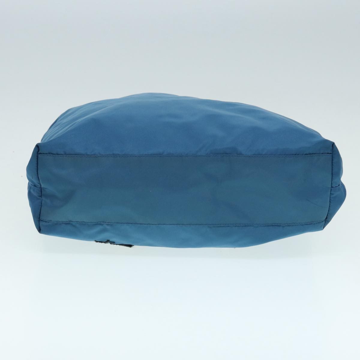 Prada Robot Open Tote Tessuto, BLUE, NYLON, Tote bag