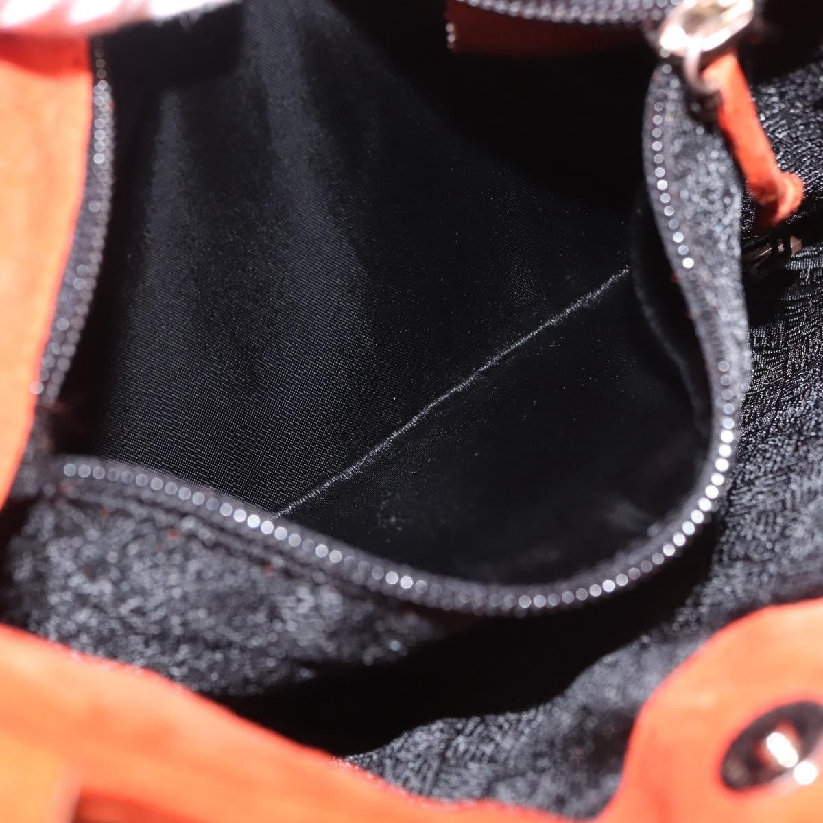 Bottega Veneta Hobo Suede, ORANGE, SUEDE, Handbag