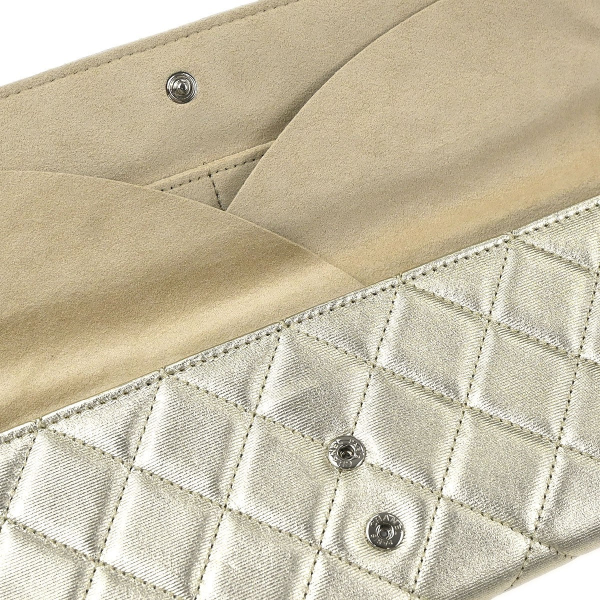 Chanel Reissue 2.55 Clutch Leather, Gold, Leather, Clutch