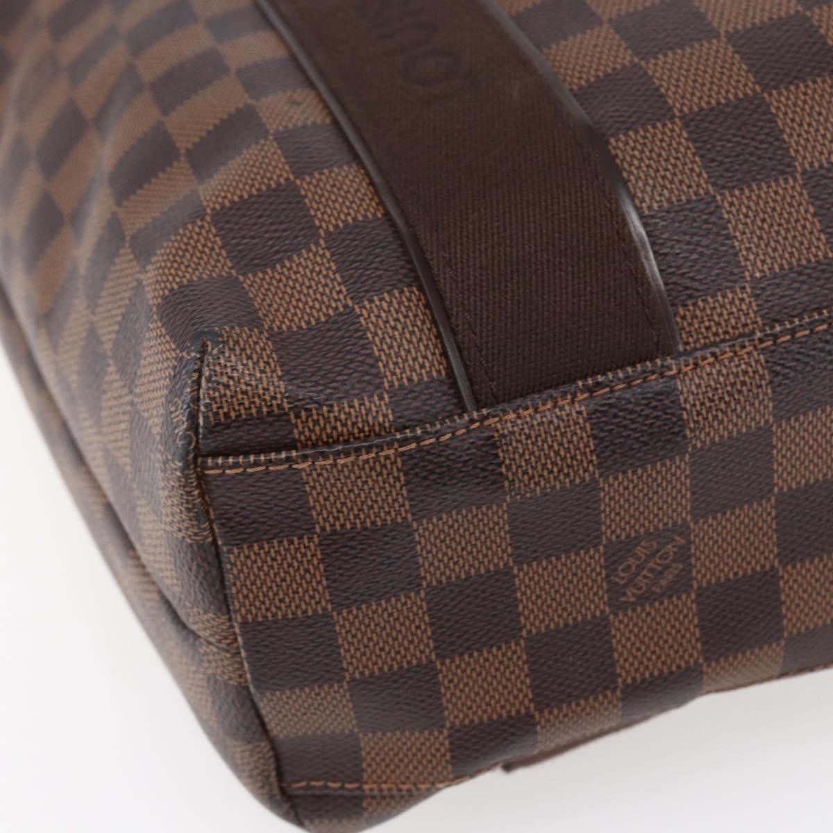 Louis Vuitton Cabas Beaubourg Damier, BROWN, CANVAS, Tote bag