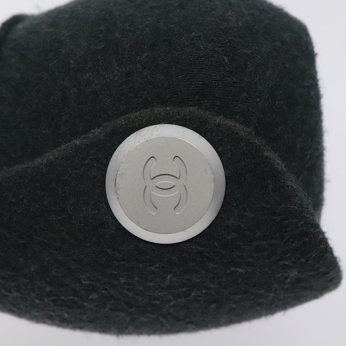 Chanel Millennium Shoulder Bag Felt, GRAY, SYNTHETIC, Shoulder bag