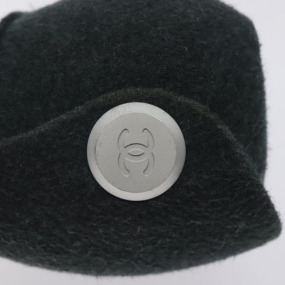 Chanel Millennium Shoulder Bag Felt, GRAY, SYNTHETIC, Shoulder bag