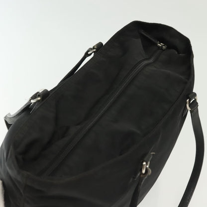 Prada Vintage Tote Tessuto, BLACK, NYLON, Tote bag