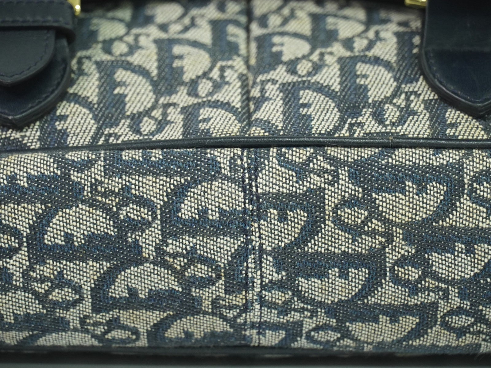 Christian Dior Trotter shoulder bag Canvas, GRAY, CANVAS, Shoulder bag