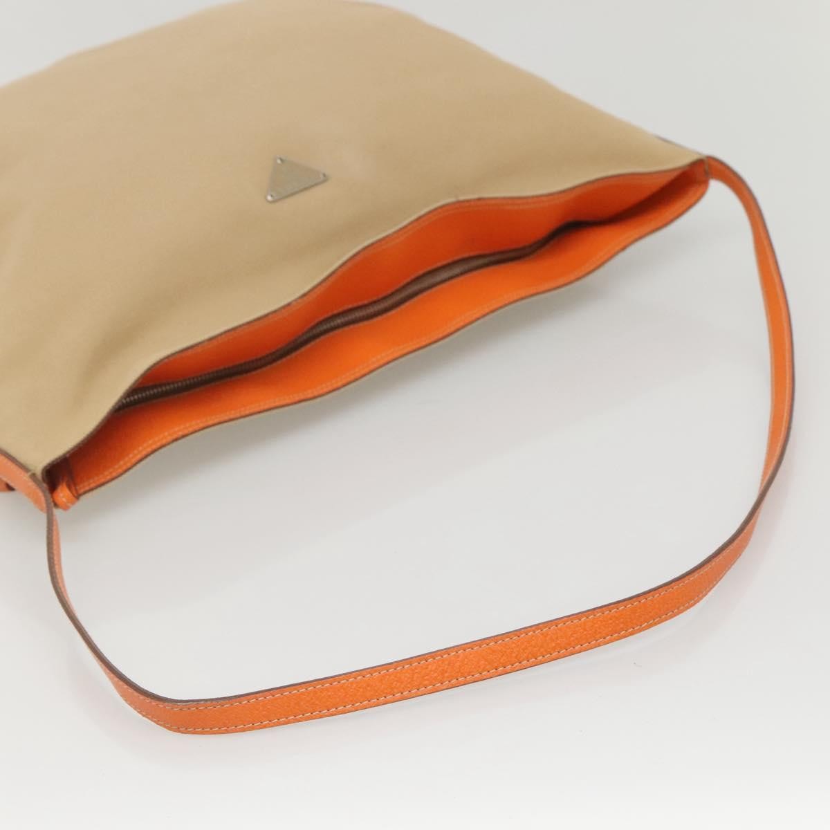 Prada Flat Tote Canvas, BEIGE, CANVAS, Tote bag