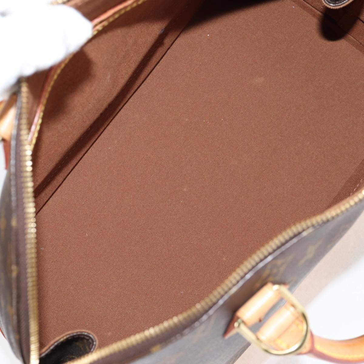 Louis Vuitton Alma Handbag Monogram Canvas, BROWN, CANVAS, Handbag