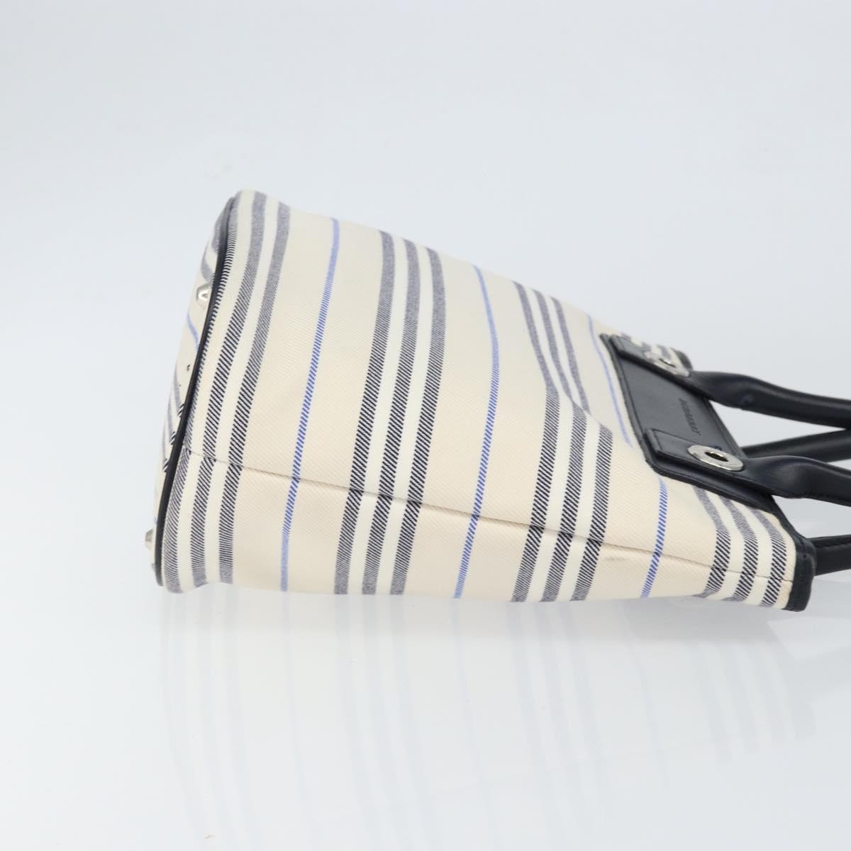 Burberry Blue Label Tote Bag Canvas, WHITE, CANVAS, Tote bag