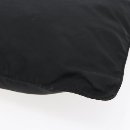 Prada Flat Messenger Bag Tessuto, BLACK, NYLON, Shoulder bag