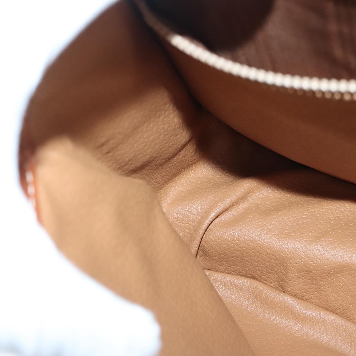 Celine Vintage Macadam Shoulder Bag Canvas and Leather, Brown, Canvas, Shoulder Bag