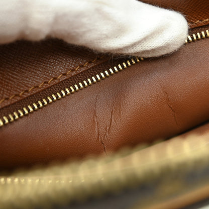 Louis Vuitton Marly Dragonne Clutch Monogram Canvas, BROWN, CANVAS, Clutche & pouche