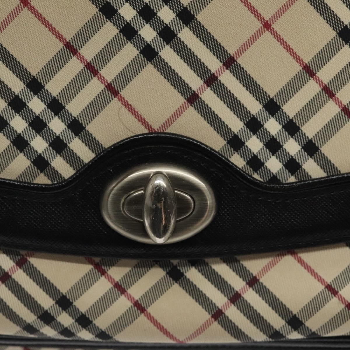 Burberry Nova Check Handbag Nova Check Canvas and leather, BEIGE, CANVAS, Handbag