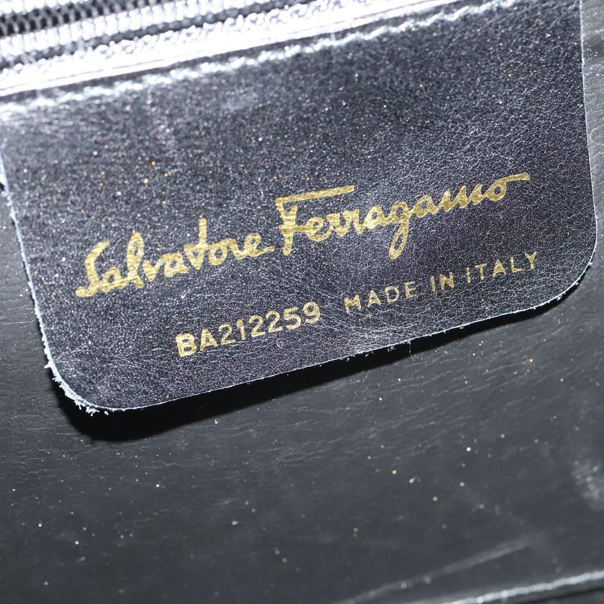 Salvatore Ferragamo Shoulder Bag Leather, NAVY, LEATHER, Shoulder bag
