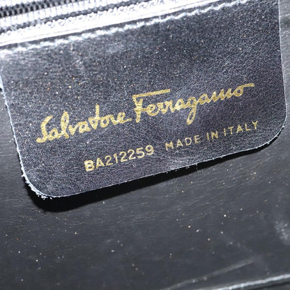 Salvatore Ferragamo Shoulder Bag Leather, NAVY, LEATHER, Shoulder bag