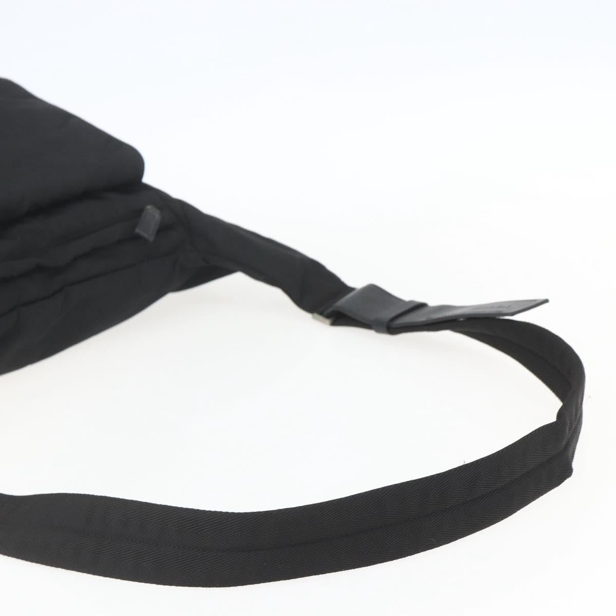 Prada Vintage Shoulder Bag Tessuto, BLACK, NYLON, Shoulder bag