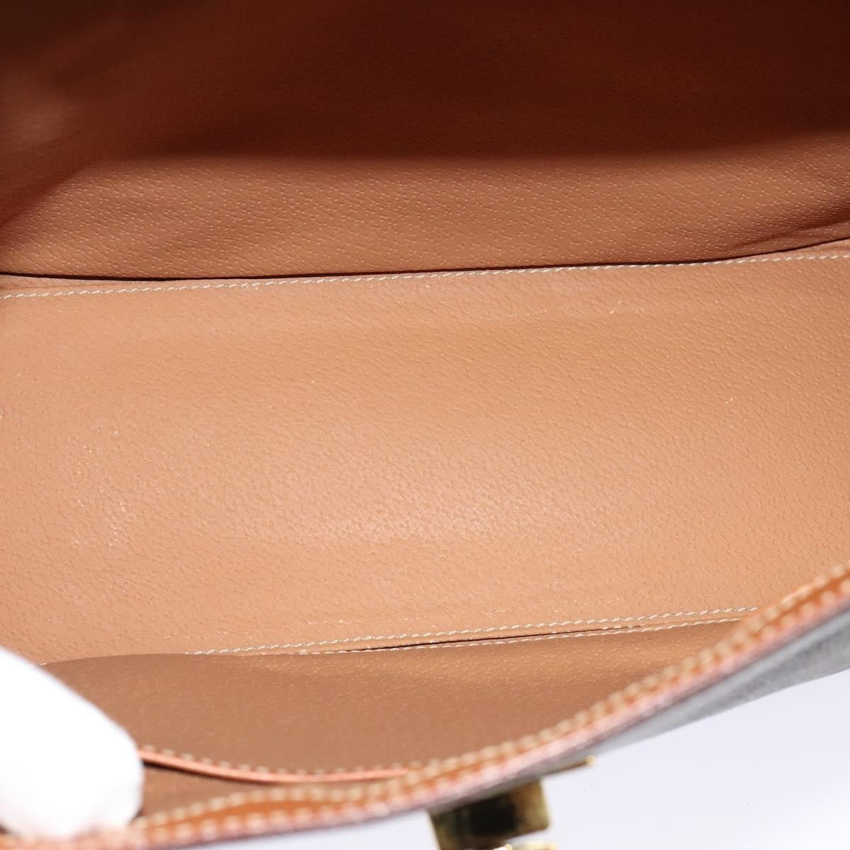 Celine Triomphe vintage handbag Macadam canvas, BROWN, CANVAS, Handbag