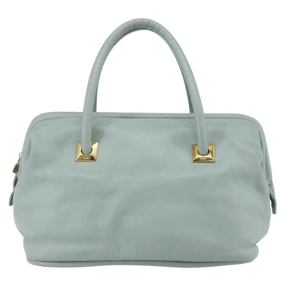 Celine Vintage Doctor Bag Leather, GREEN, LEATHER, Handbag