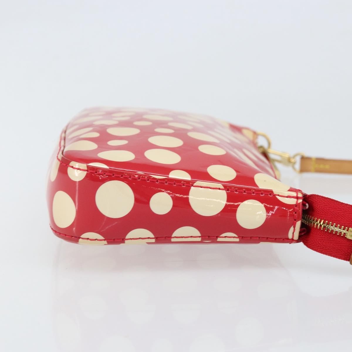 Louis Vuitton Pochette Accessoires NM Kusama Infinity Dots Monogram Vernis, RED, PATENT_LEATHER, Clutche & pouche